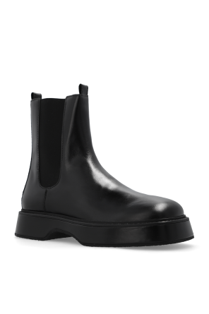 Black Leather Chelsea boots Ami Alexandre Mattiussi Black Leather Chelsea boots Ami Alexandre Mattiussi
